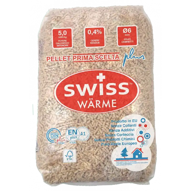 Pellet Swiss Warme - palette de 70 sacs de 15kg